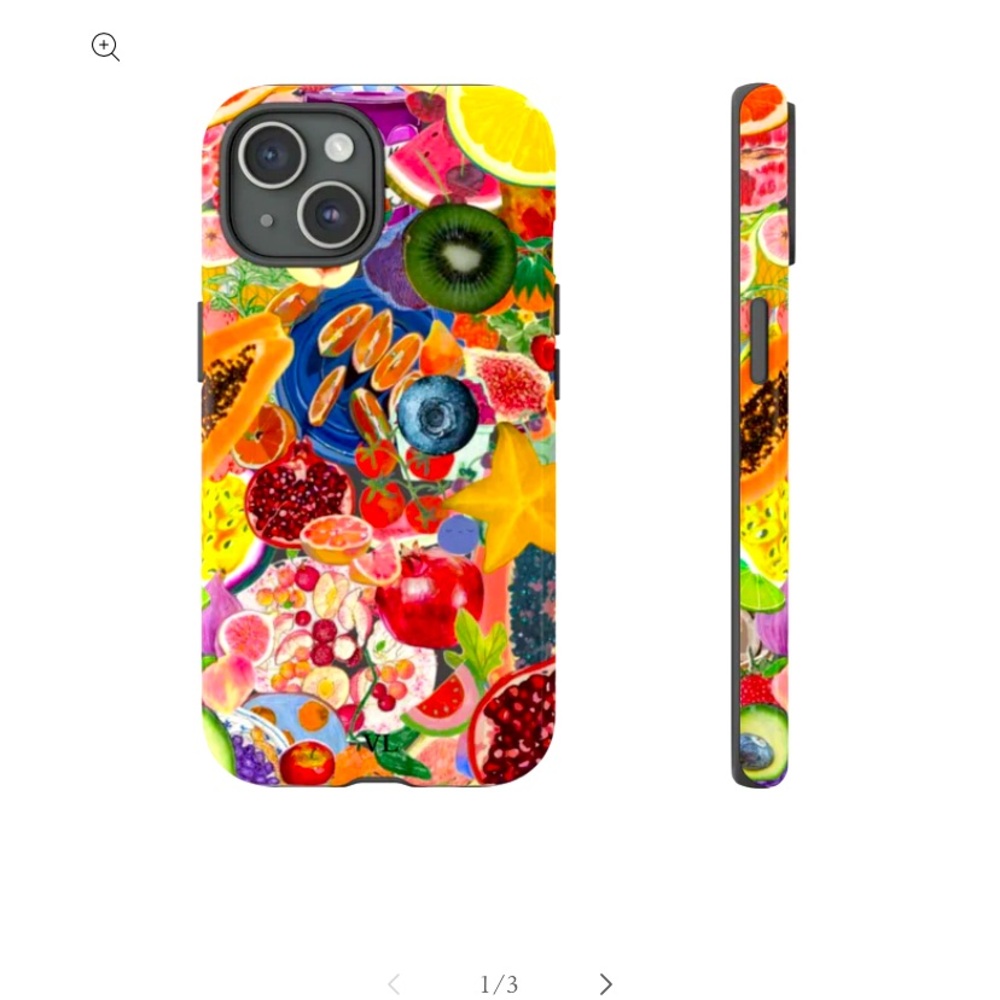 Vanilla Lane fruit salad phone case